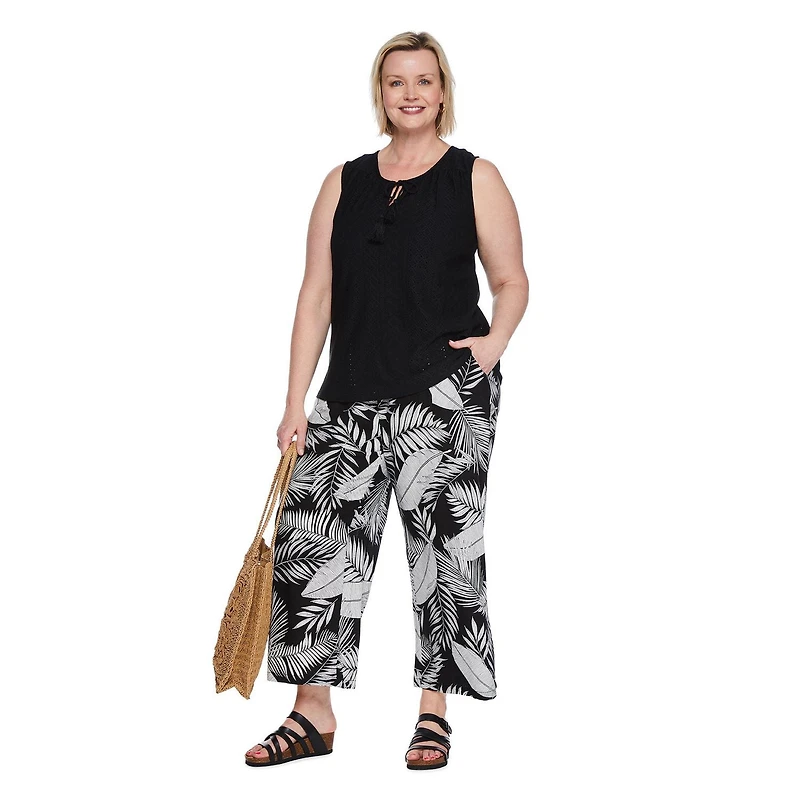 Iyla Women's Plus Tassel Tank