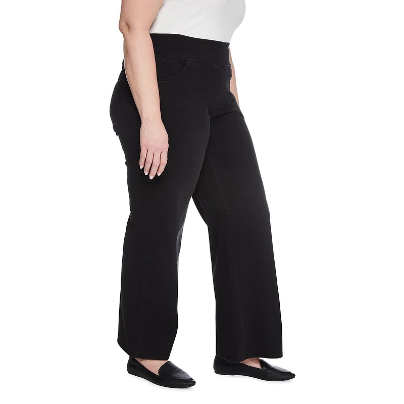 Iyla Women's Plus Knit Denim Pant