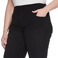 Iyla Women's Plus Knit Denim Pant