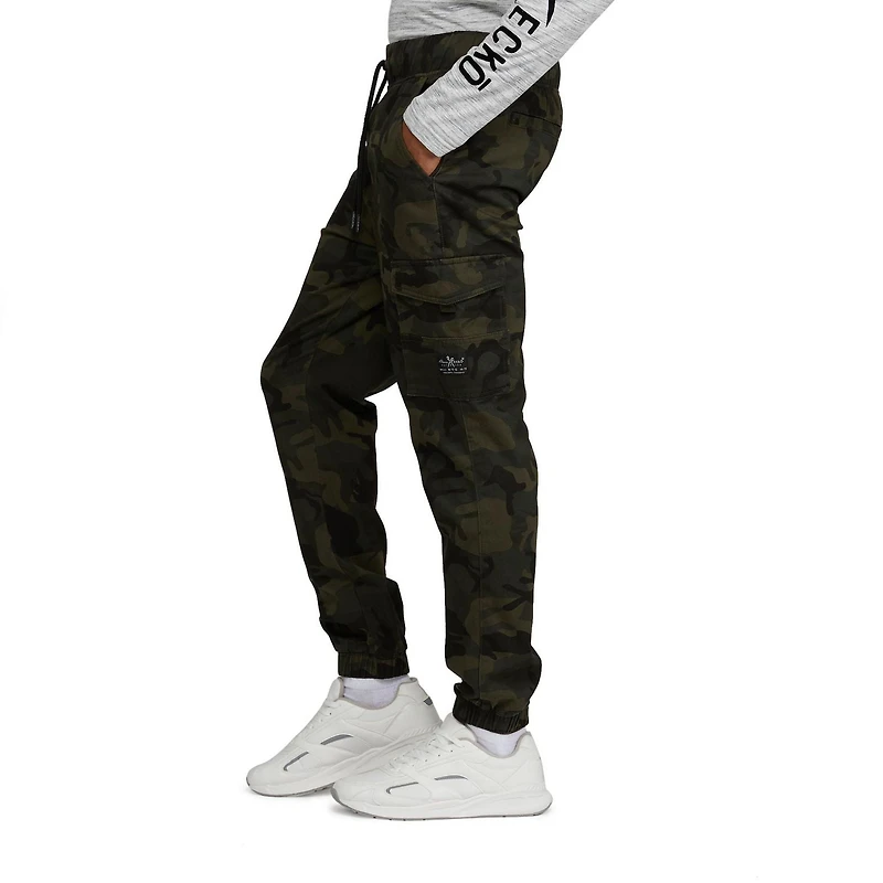Pantalon cargo à imprimé camouflage Mark Ecko pour hommes