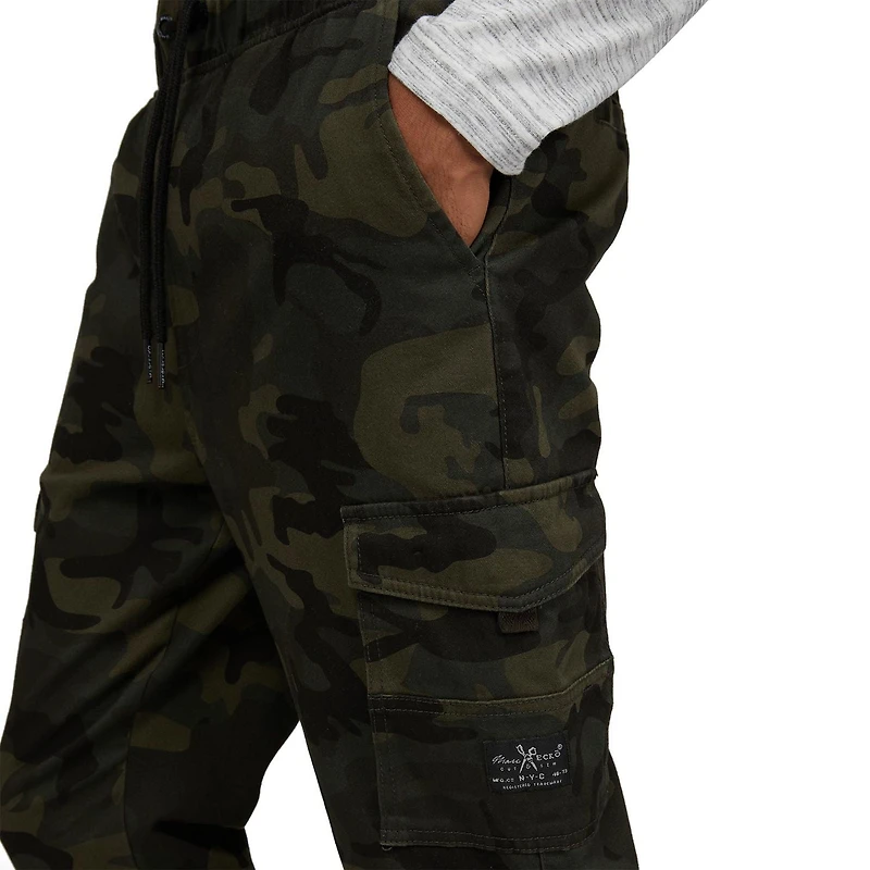Pantalon cargo à imprimé camouflage Mark Ecko pour hommes