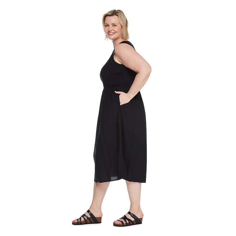 Iyla Women's Plus Smocked Maxi Dress