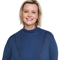 Iyla Women's Plus Elbow Sleeve Knit Shrug