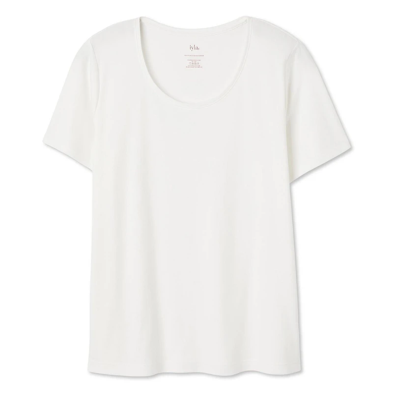 Haut à encolure ras du cou Iyla Plus pour femmes Tailles 1X-4X