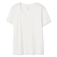 Haut à encolure ras du cou Iyla Plus pour femmes Tailles 1X-4X