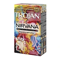 Trojan BareSkin Collection Nirvana Format économique condoms lubrifiés