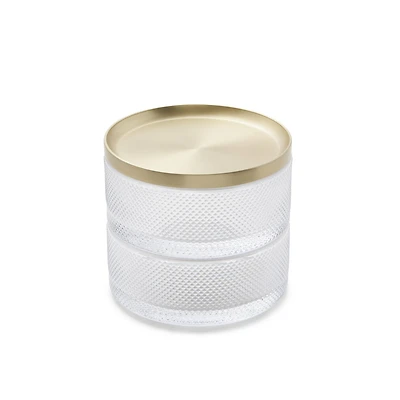 Tesora Verre Laiton Boîte