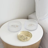 Tesora Verre Laiton Boîte