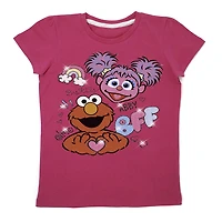 Sesame Street Toddler Girl's Short Sleeve T-Shirt