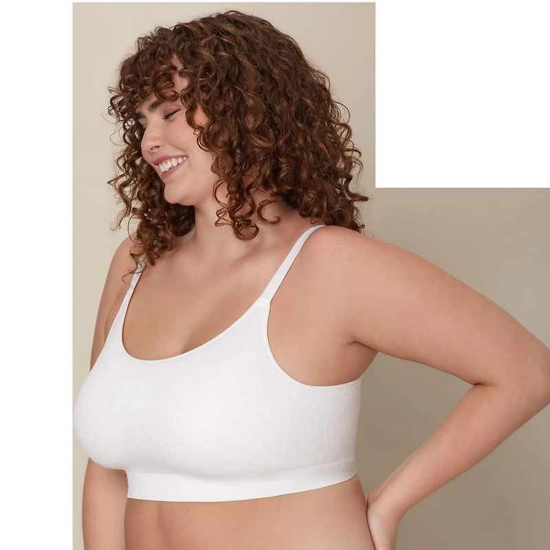 Soutien-gorge confortable sans armature et coutures de Playtex Tailles: P