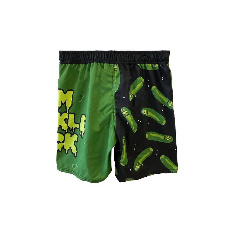 Men's Rick and Morty I'm Pickle Ricks Swim Trunks