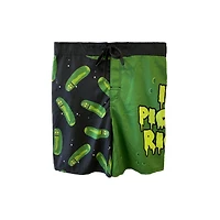 Men's Rick and Morty I'm Pickle Ricks Swim Trunks