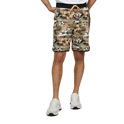 Maillot de bain MEXX pour homme à imprimé de feuillage Hawaïen