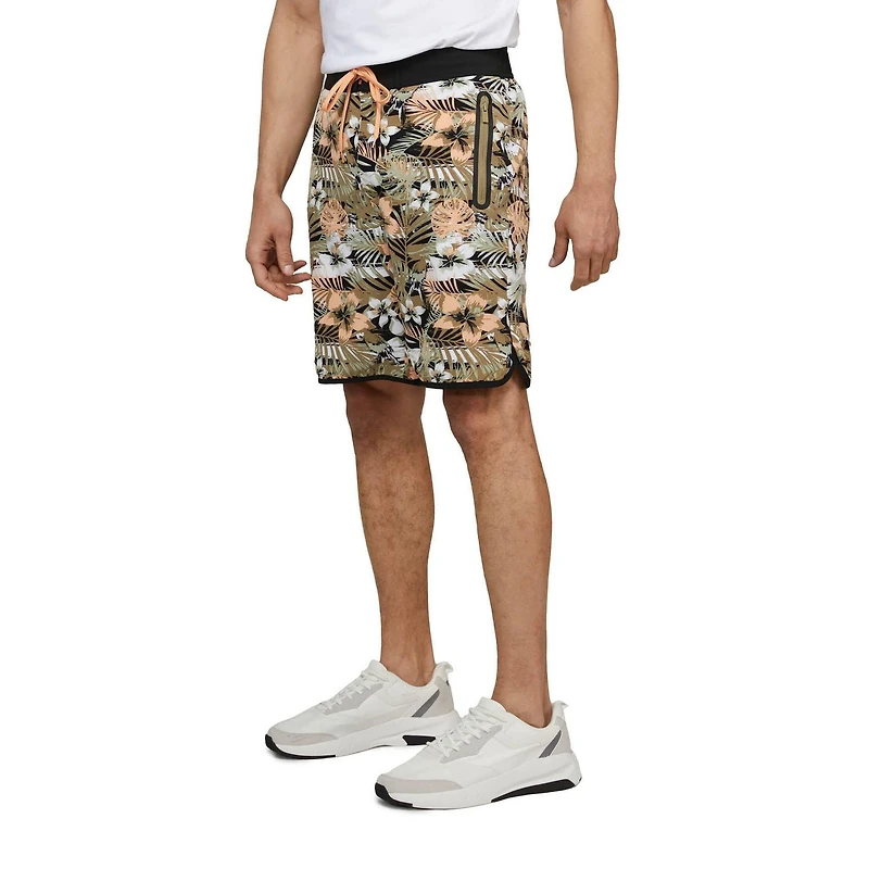 Maillot de bain MEXX pour homme à imprimé de feuillage Hawaïen