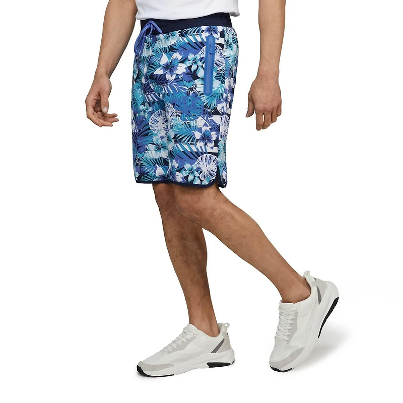 Maillot de bain MEXX pour homme à imprimé de feuillage Hawaïen