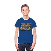 Super Mario Super Group Short Sleeve T-Shirt, Sizes: XS-XL