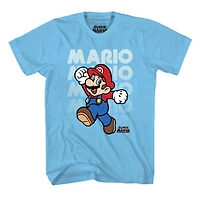 Super Mario Mario 4 Short Sleeve T-Shirt, Sizes: XS-XL