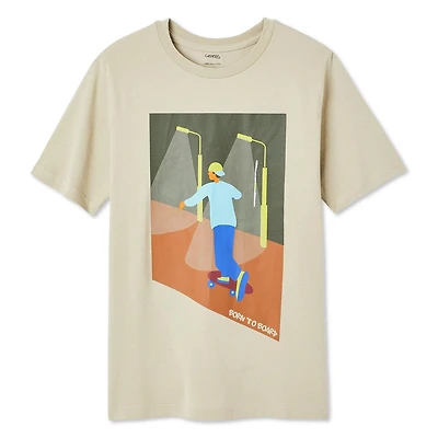 T-shirt à imprimé graphique George pour garçons Tailles TP–TG