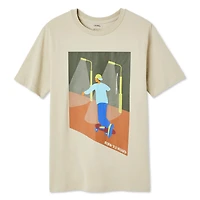T-shirt à imprimé graphique George pour garçons Tailles TP–TG