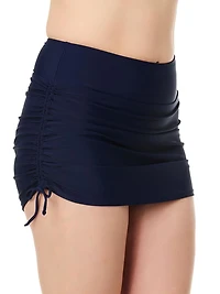 Lands' End Women's Size S-XXL Recycled Nylon & 18% Spandex Swim Skirt