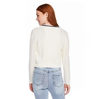 No Boundaries Women's Varsity Cardigan