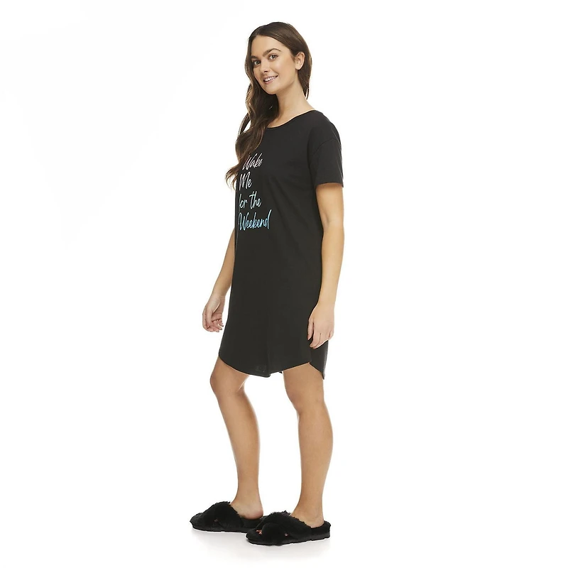 George Women's Short Sleeve Nightshirt