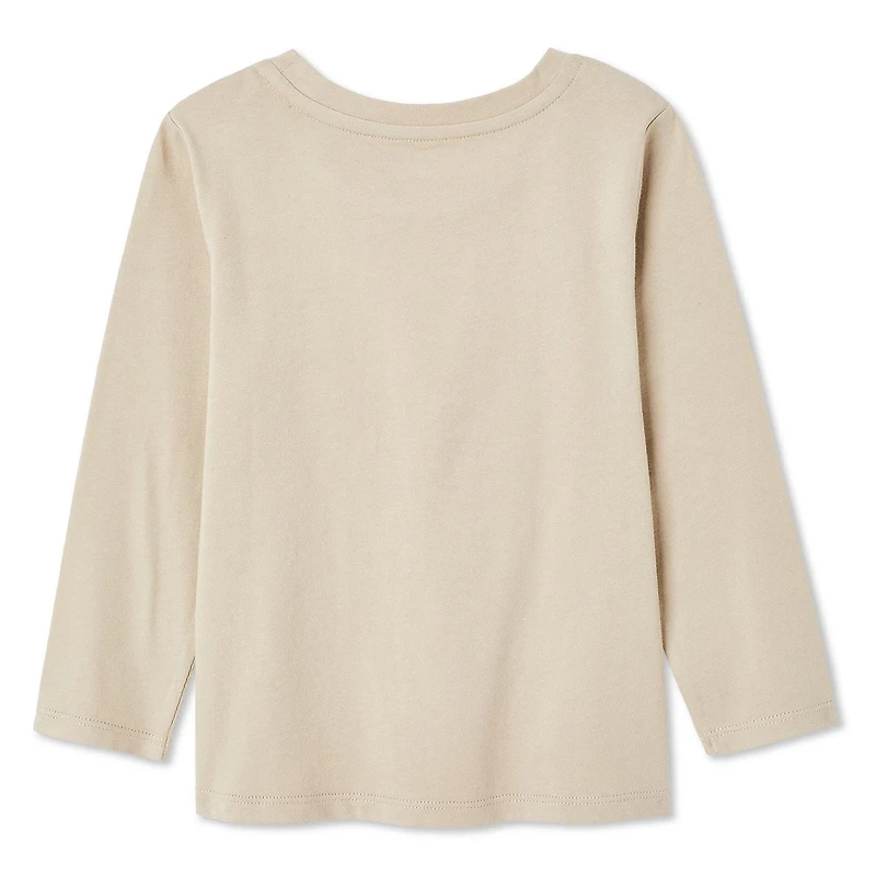 George Toddler Girls' Long Sleeve Tee, Sizes 2T-5T