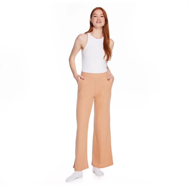 No Boundaries Women's Waffle Knit Pant