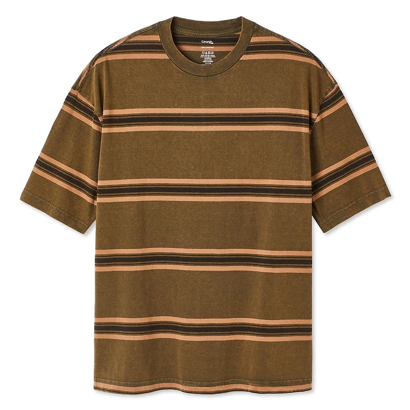 George Men's Loose Fit Washed Tee