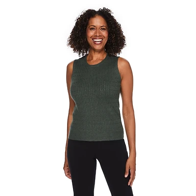 Iyla Women's Cable Knit Tank