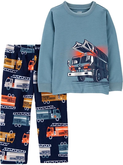Child of Mine made by Carter's Infant Cotton 2-piece microfleecePajama