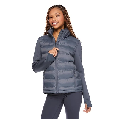 Athletic Works Women's Soft Knit Hybrid Jacket