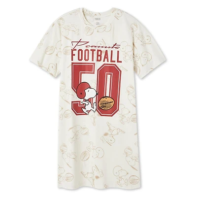Peanuts Women's Snoopy Nightgown, Sizes XS-XL