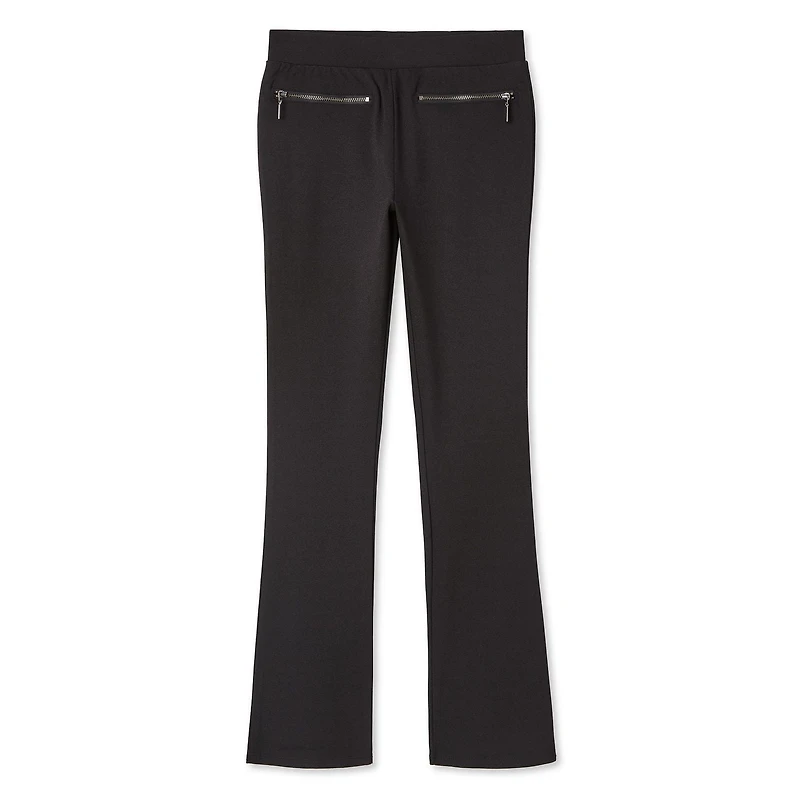 George Girls' Zip Ponte Flare Pant