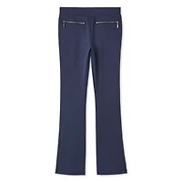 George Girls' Zip Ponte Flare Pant