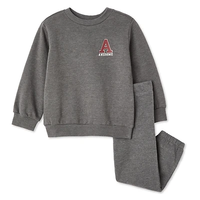 George Toddler Boys' Fleece Pullover 2-Piece Set