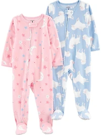 Child of Mine made by Carter's 2 pack 1-piece Pajama