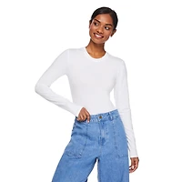 George Women's Crew Neckline Bodysuit, Sizes XS-XXL