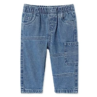 Pantalon en denim de menuisier George pour bébés garçons Tailles 0-24 mois