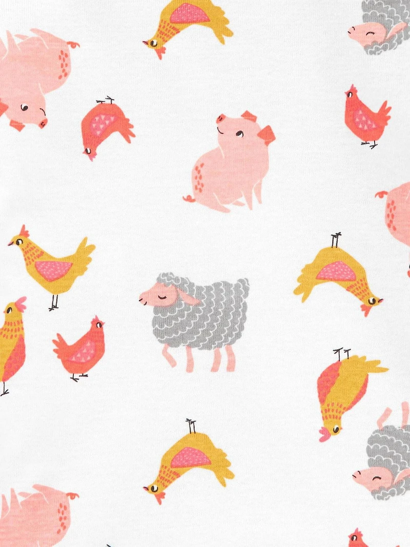 Pyjama 4 pièces pour Bébé Coton Garcon Child of Mine made by Carter’s – Construction