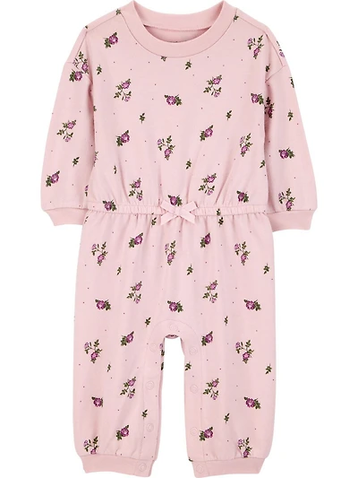 Carter's Child of Mine Baby Girls' 1-Piece - Purple Floral, Sizes: Preemie - 24 Months