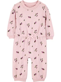 Carter's Child of Mine Baby Girls' 1-Piece - Purple Floral, Sizes: Preemie - 24 Months