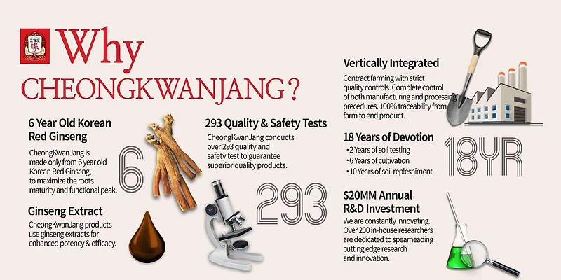 CheongKwanJang Goodbase Boisson coréenne à la grenade et au ginseng rouge