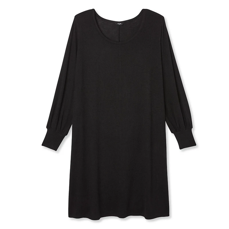 Robe en hacci style blouse George Plus pour femmes