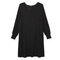 Robe en hacci style blouse George Plus pour femmes