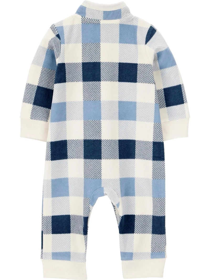 Carter's Child of Mine Baby Boys' 1-Piece - Beige Check
