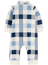 Carter's Child of Mine Baby Boys' 1-Piece - Beige Check