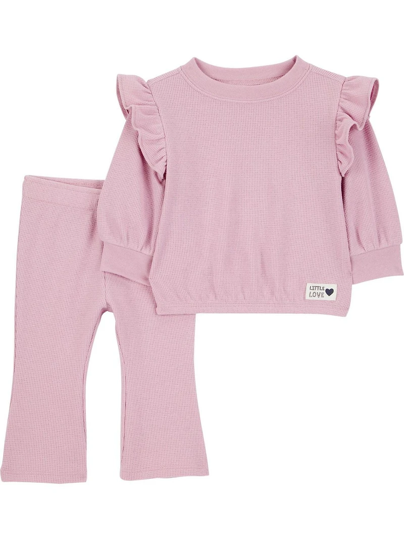 Carter's Child of Mine Baby Girls' 2-Piece Set - Mauve