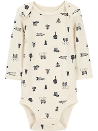 Carter's Child of Mine Baby Boys' Vest Set - Brown Vest