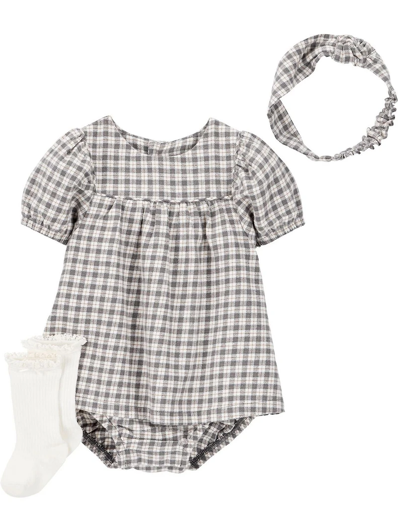Carter's Child of Mine Baby Girls' Dress Set - Plaid